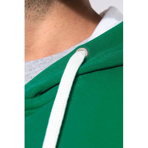 Sweat-shirt zippé capuche contrastée - 7