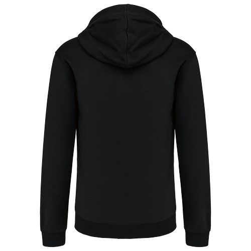 Sweat-shirt zippé capuche contrastée - 11