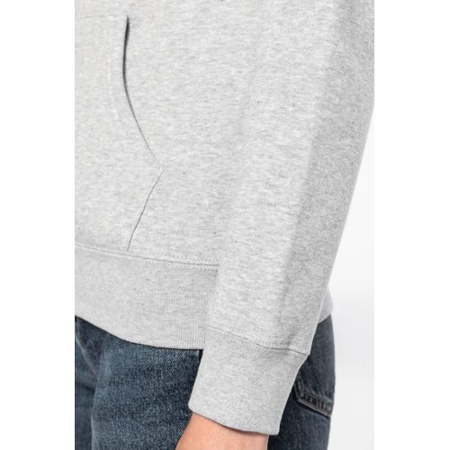 Sweat-shirt zippé capuche contrastée femme - 8