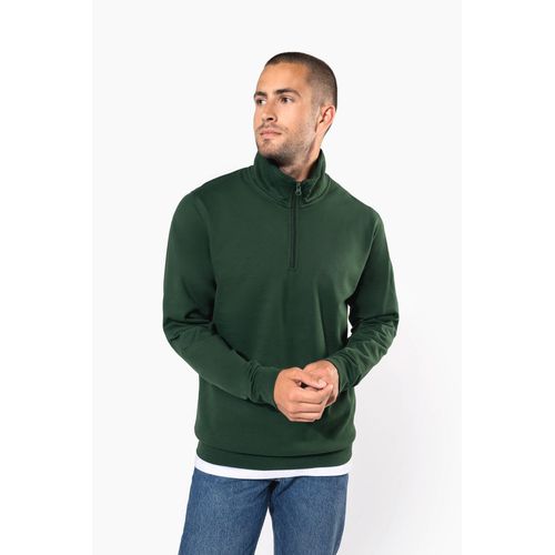 Sweat-shirt col zippé homme - 1