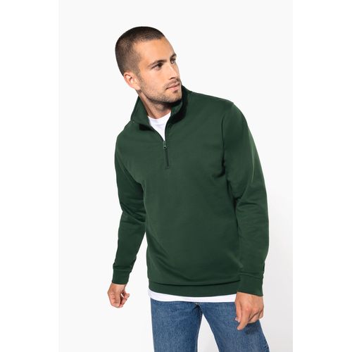 Sweat-shirt col zippé homme - 5