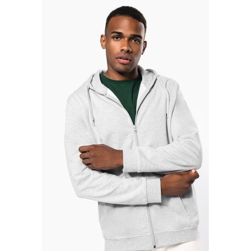 Sweat-shirt zippé capuche unisexe - 7