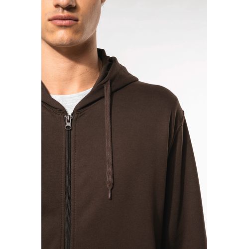 Sweat-shirt zippé capuche unisexe - 4