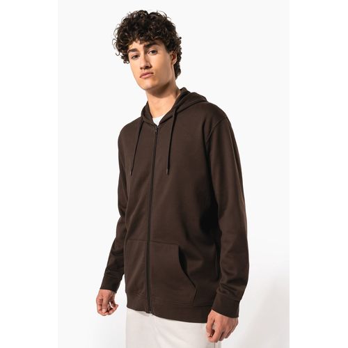 Sweat-shirt zippé capuche unisexe - 2