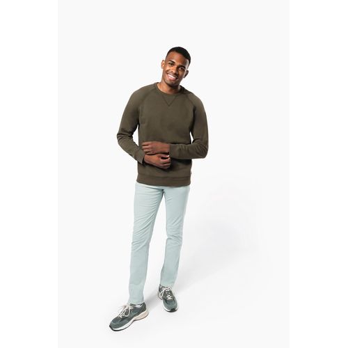 Sweat-shirt Bio col rond manches raglan homme - 4