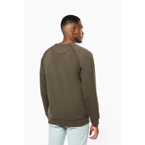 Sweat-shirt Bio col rond manches raglan homme - 2