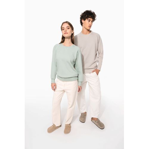 Sweat-shirt Bio col rond manches raglan homme thumbnail 8