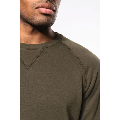 Sweat-shirt Bio col rond manches raglan homme - 8