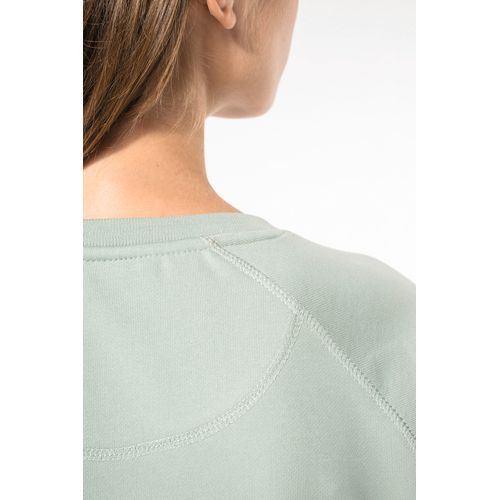 Sweat-shirt Bio col rond manches raglan femme thumbnail 6