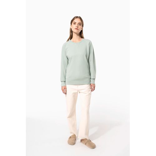 Sweat-shirt Bio col rond manches raglan femme thumbnail 12
