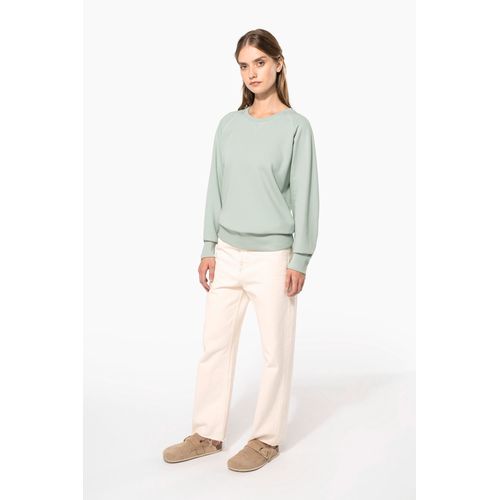 Sweat-shirt Bio col rond manches raglan femme thumbnail 10