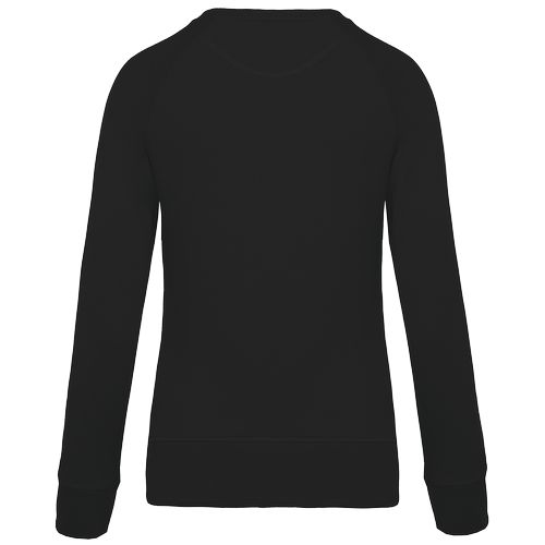 Sweat-shirt Bio col rond manches raglan femme - 14