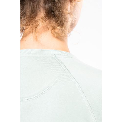 Sweat-shirt Bio col rond manches raglan femme - 9