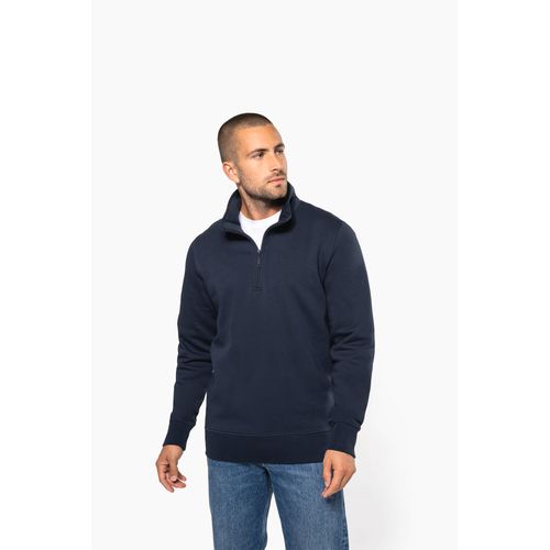 Sweat-shirt col zippé homme - 1