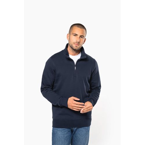 Sweat-shirt col zippé homme - 7