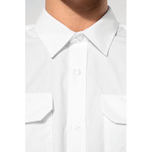 Chemise pilote manches courtes homme - 6