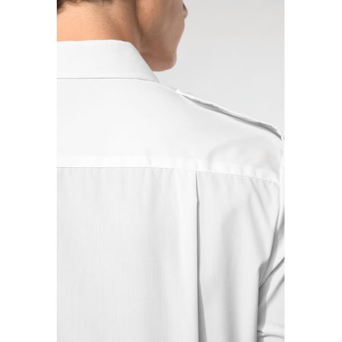 Chemise pilote manches courtes homme - 5