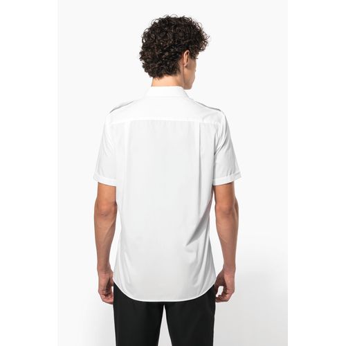Chemise pilote manches courtes homme - 3
