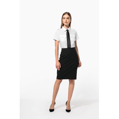 Chemise pilote manches courtes femme - 8