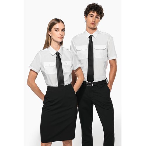 Chemise pilote manches courtes femme - 11