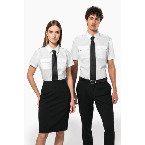 Chemise pilote manches courtes femme - 10