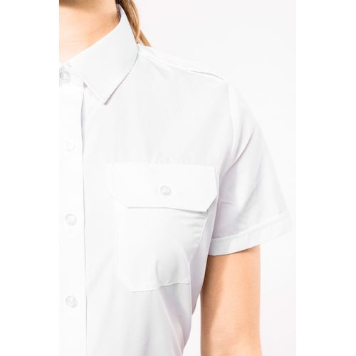 Chemise pilote manches courtes femme - 8
