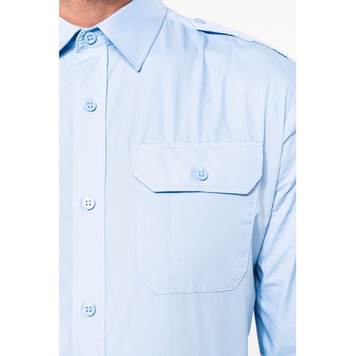 Chemise pilote manches longues homme - 9