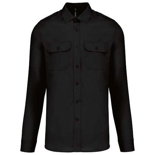 Chemise pilote manches longues homme - 14