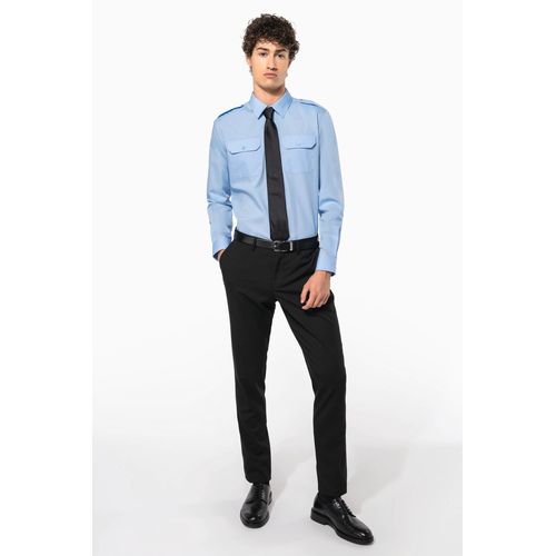 Chemise pilote manches longues homme - 8