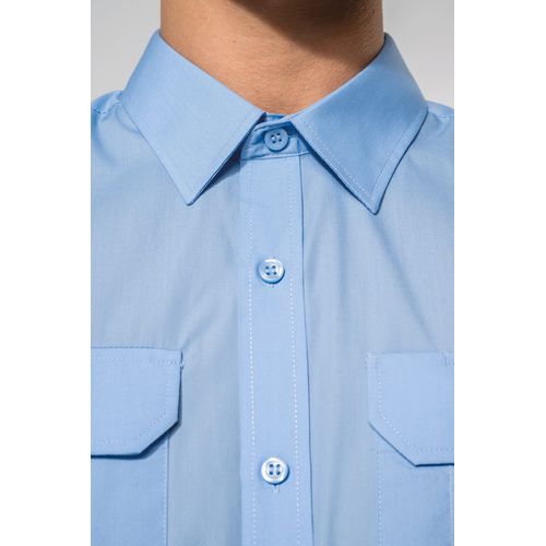 Chemise pilote manches longues homme - 4