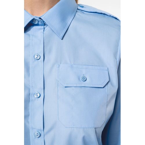 Chemise pilote manches longues femme - 6