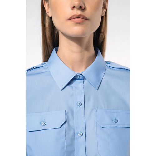 Chemise pilote manches longues femme - 3