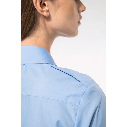 Chemise pilote manches longues femme - 4