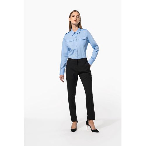 Chemise pilote manches longues femme - 10