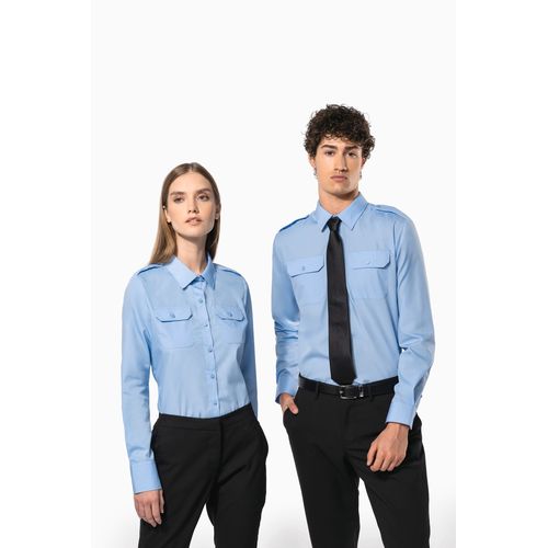 Chemise pilote manches longues femme - 13