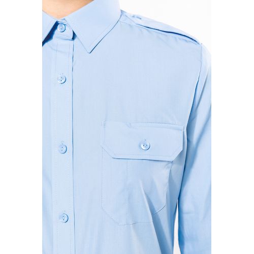 Chemise pilote manches longues femme - 10