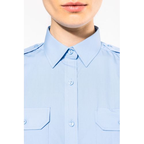 Chemise pilote manches longues femme - 8