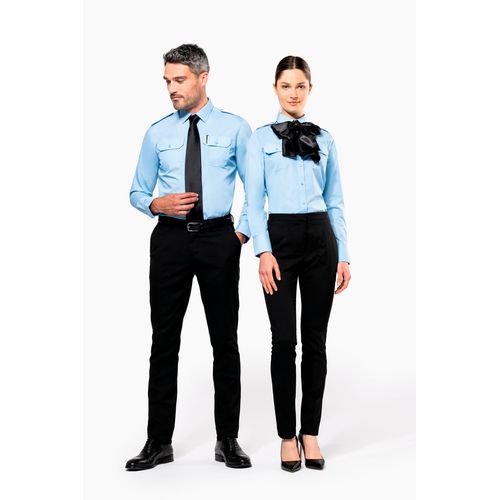 Chemise pilote manches longues femme - 7