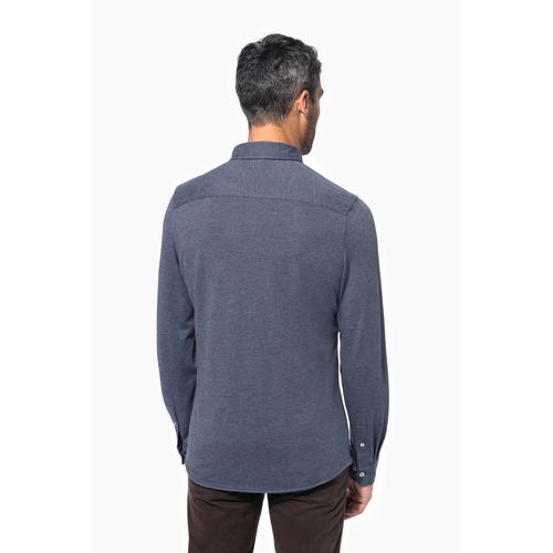 Chemise jacquard manches longues - 2