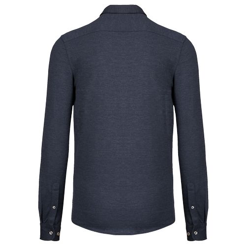 Chemise jacquard manches longues - 8