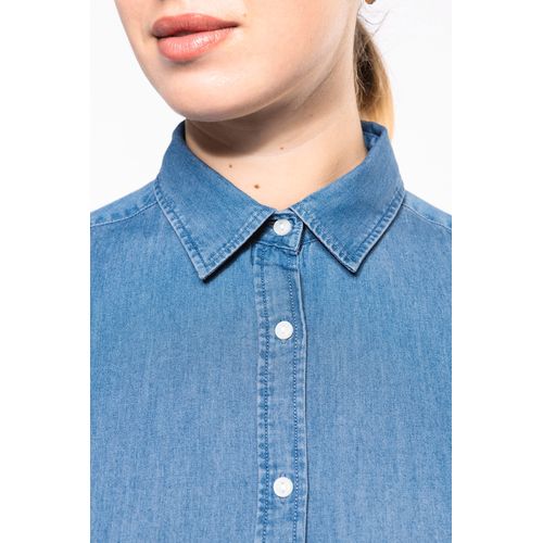 Chemise denim femme - 8