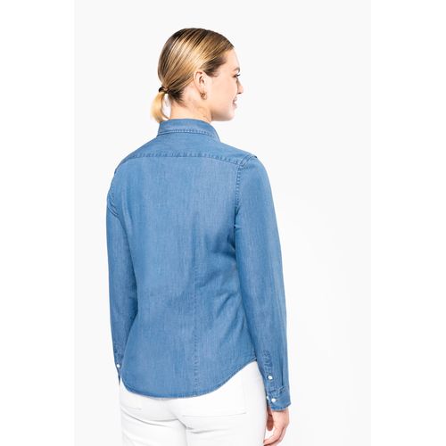 Chemise denim femme - 2