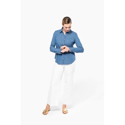 Chemise denim femme - 5