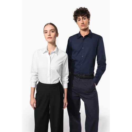 Chemise popeline manches longues femme thumbnail 9