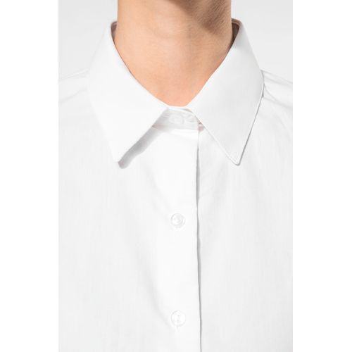 Chemise popeline manches longues femme thumbnail 4