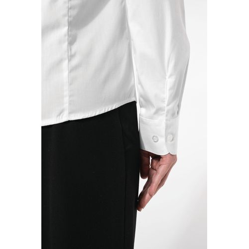 Chemise popeline manches longues femme thumbnail 5