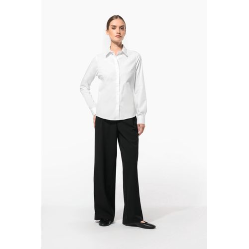 Chemise popeline manches longues femme thumbnail 6