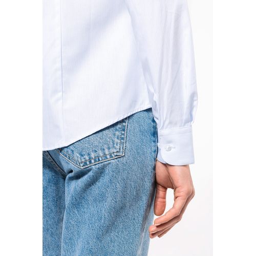 Chemise popeline manches longues femme - 9