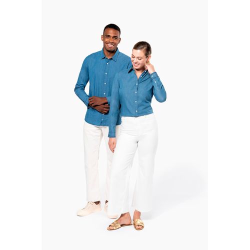 Chemise denim homme - 7