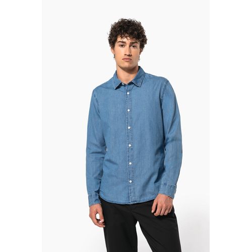 Chemise denim homme - 1